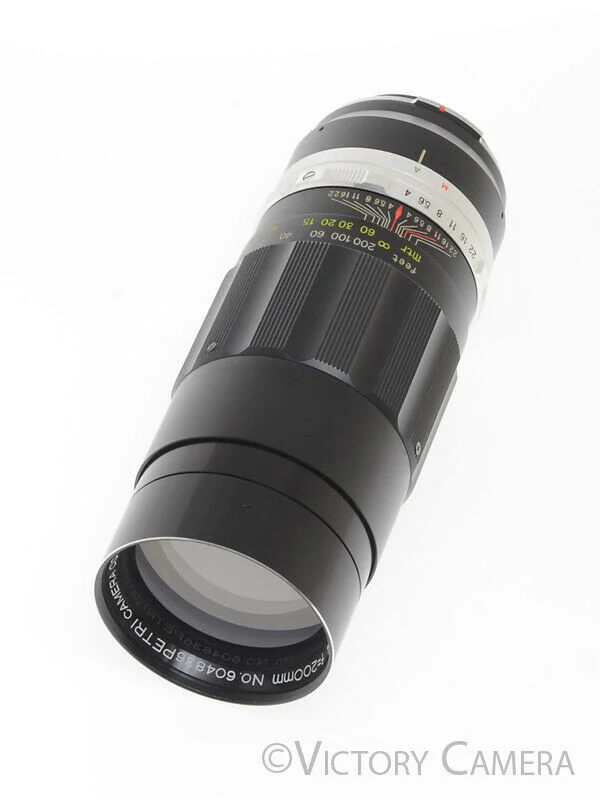 Petri 200mm F4 Telephoto Lens [Good]