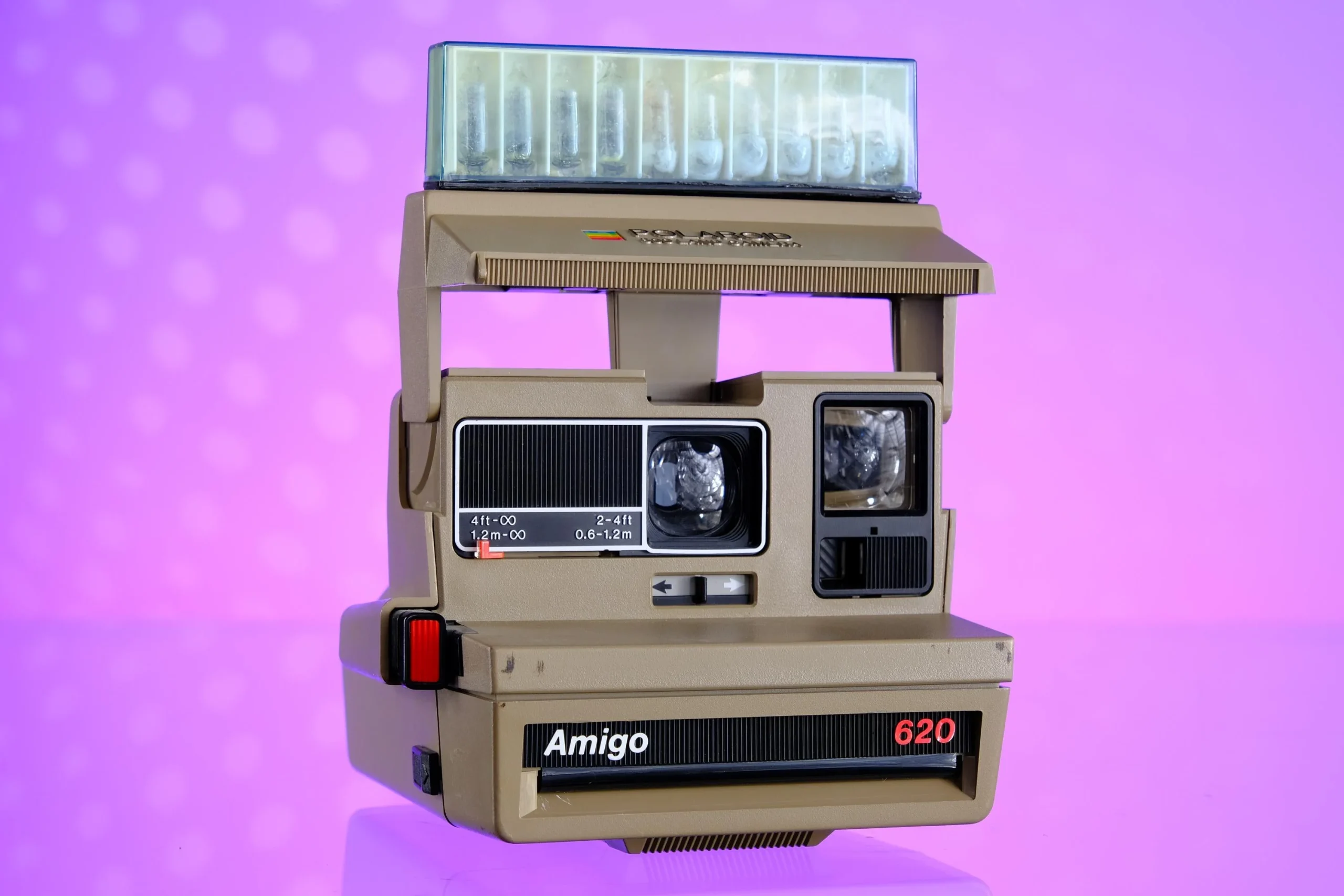 Polaroid Amigo 600 Instant Pack Film Camera Tested Working!