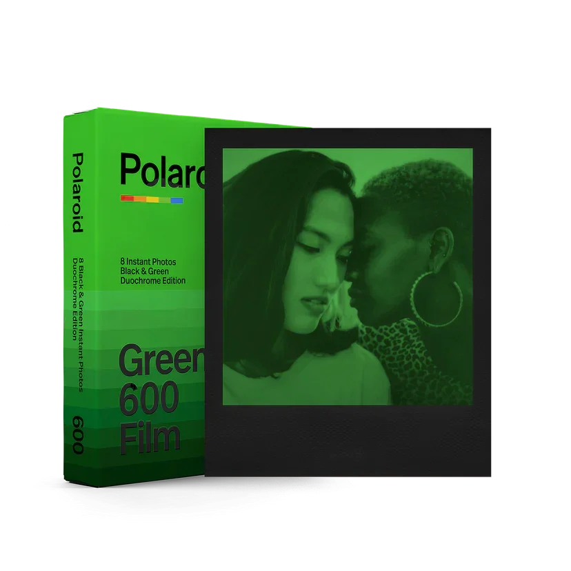 Polaroid Black & Green 600 Film – Duochrome Edition
