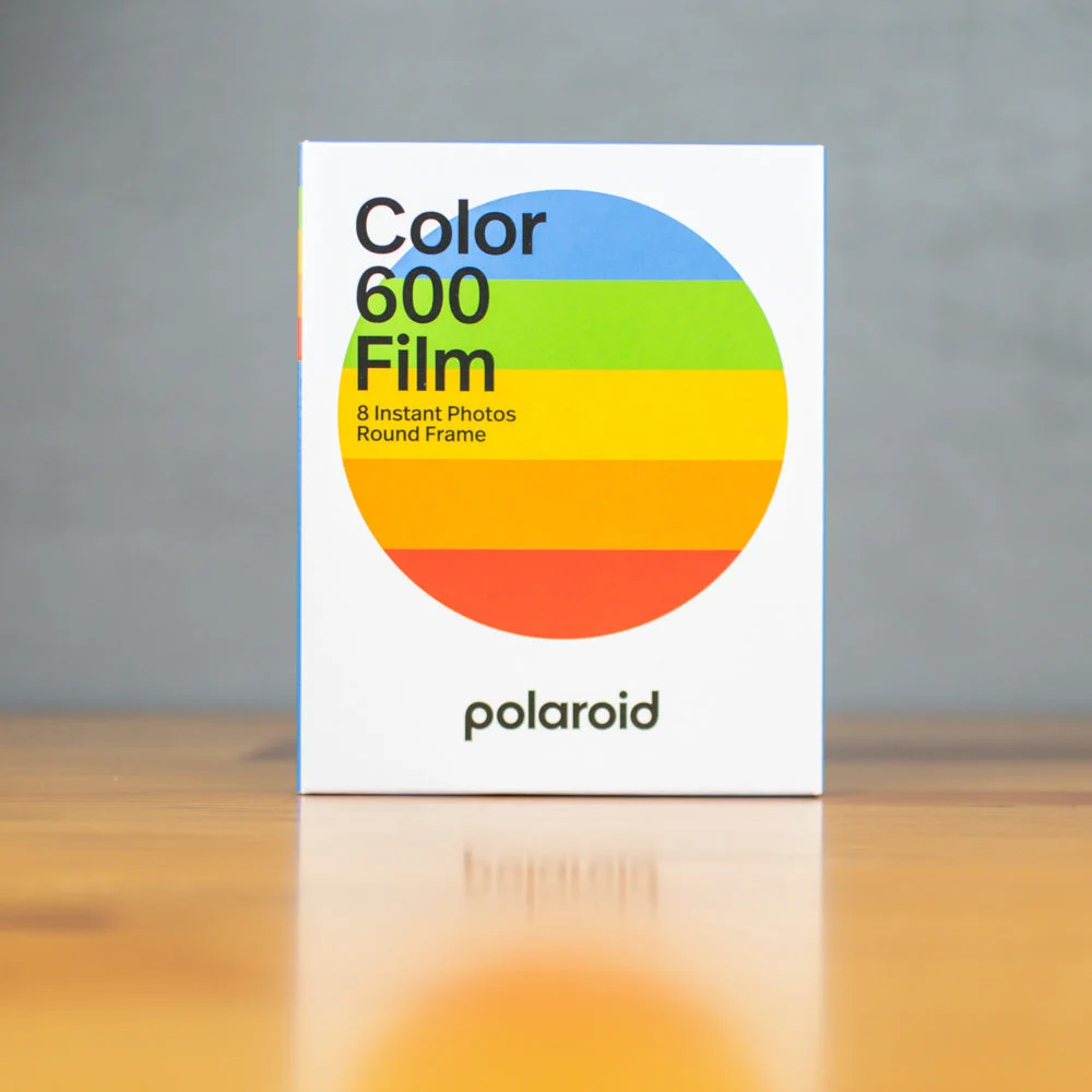 Polaroid Color 600 Film - Round Frame Edition