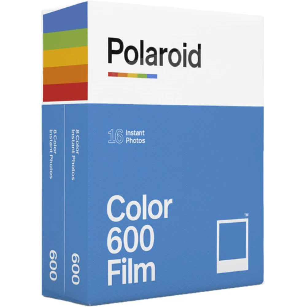 Polaroid Color 600 Instant Film - Double Pack, 16 Exposures