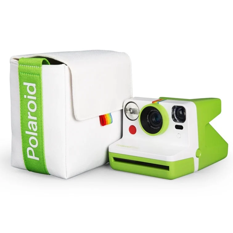 Polaroid Now Camera Bag - Green and White