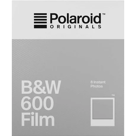 Polaroid Originals Instant Film - Black & White 600 8 Exposures