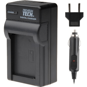 Premium Tech PT-18 Travel Charger for Nikon EN-EL9 Battery