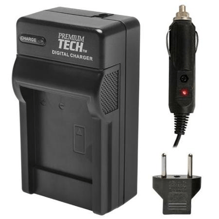 Premium Tech PT-76 Travel Charger for FujiFilm NPW-126 Battery