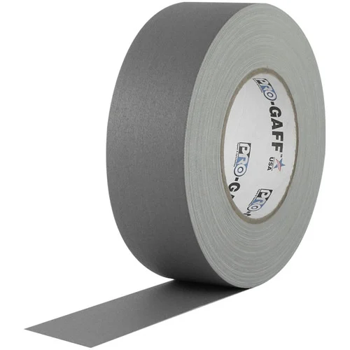 Pro-Gaff Gaffers Tape Mini Roll - 1 in x 12 yd Gray