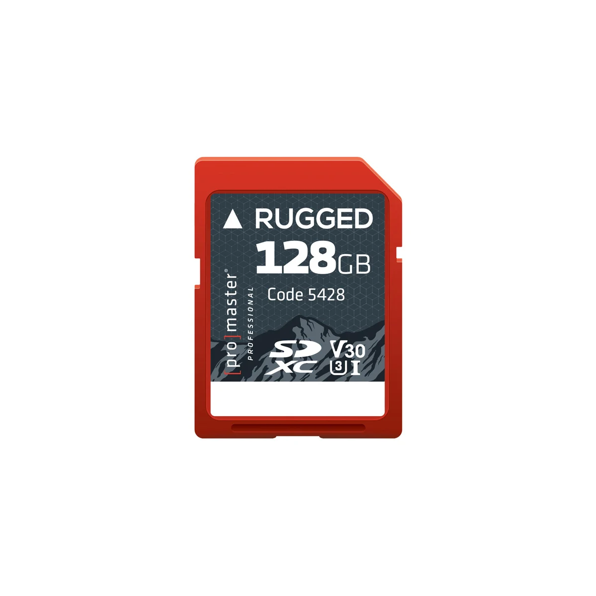 ProMaster 128GB Rugged SDHC UHS-I V30 Memory Card