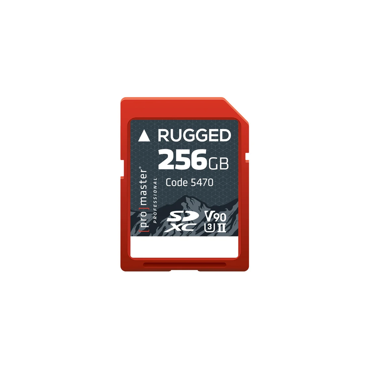 ProMaster 256GB Rugged SDXC UHS-II V90 Memory Card