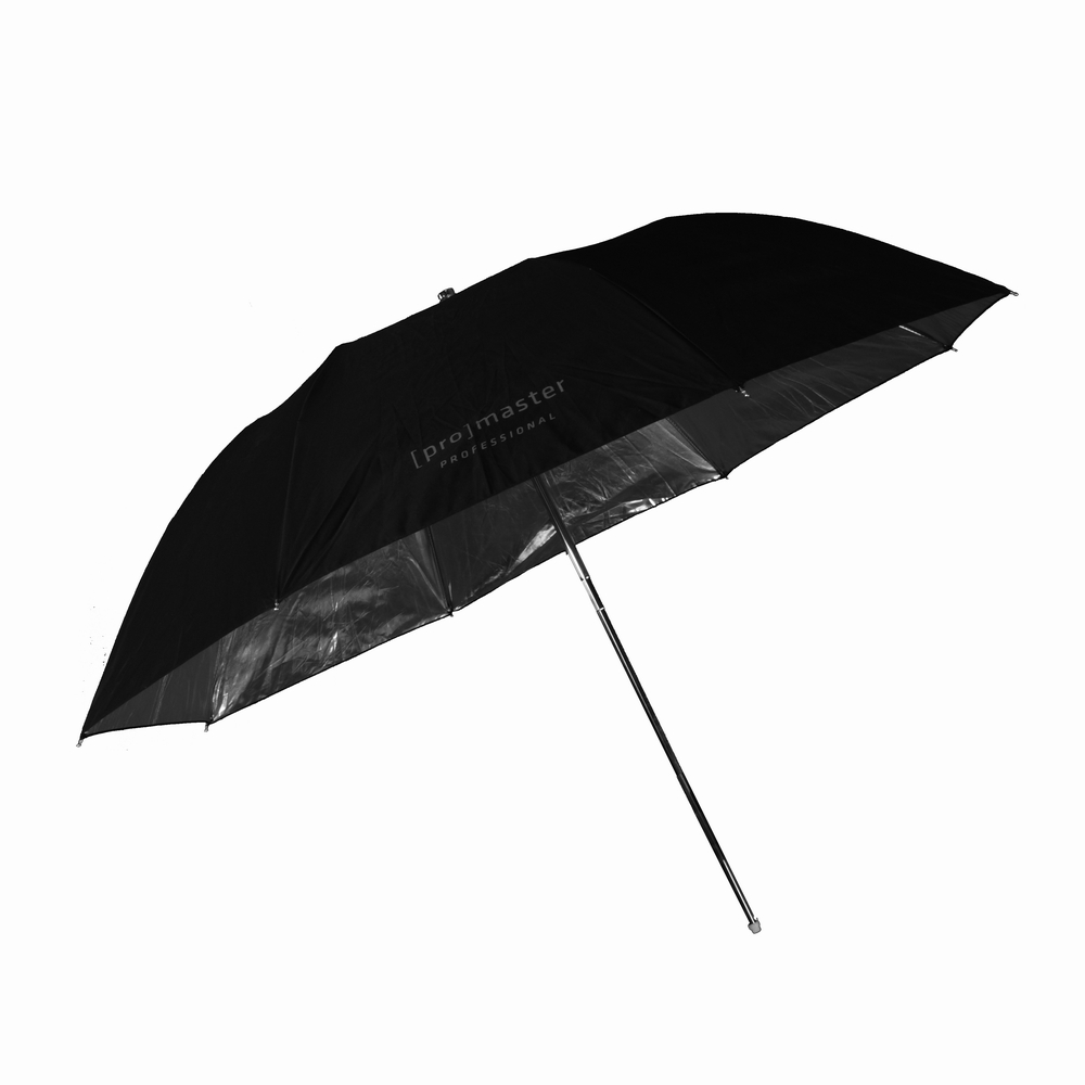 Promaster 45” Compact Umbrella - Black/Silver
