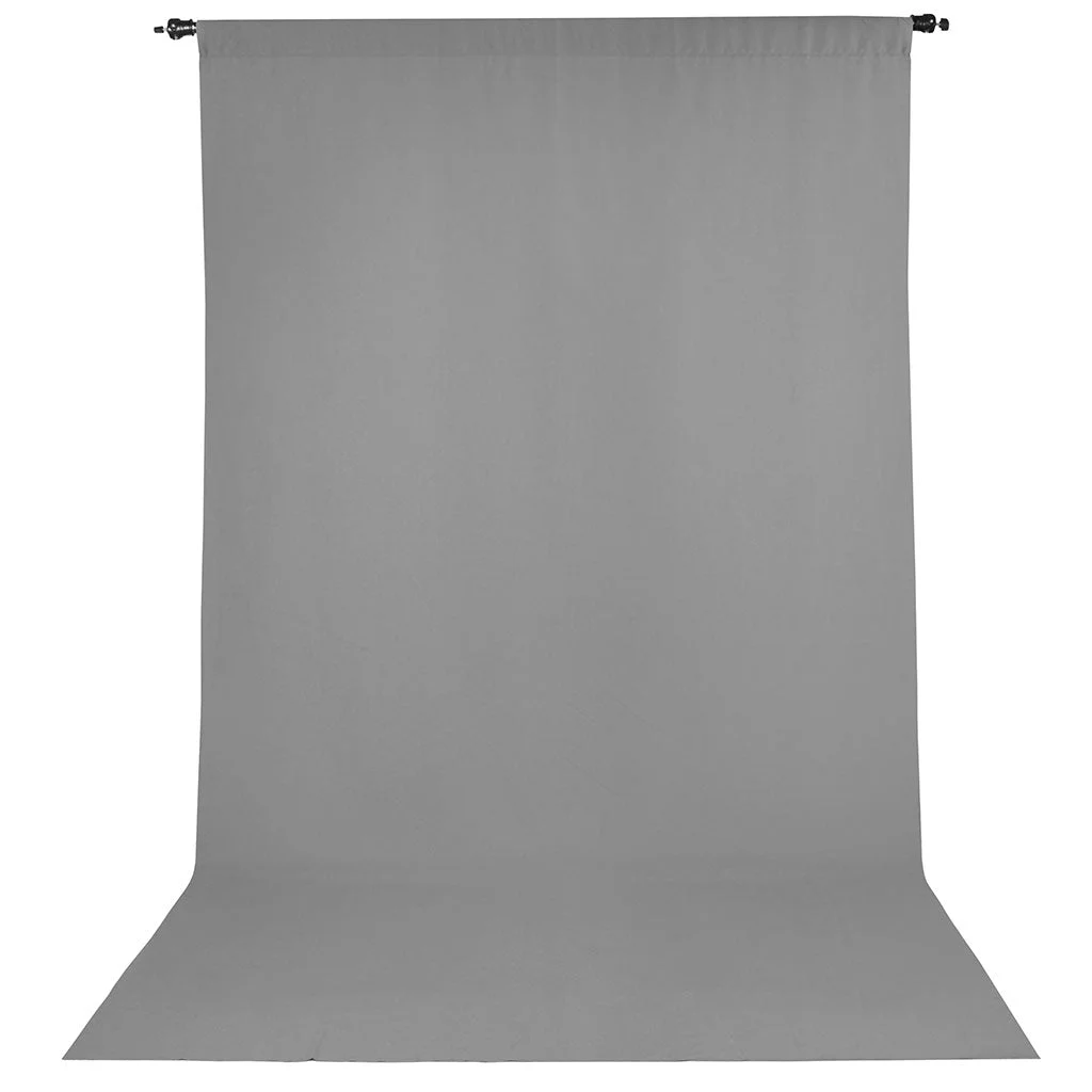 Promaster 5'x9' Wrinkle Resistant Grey Backdrop 2722