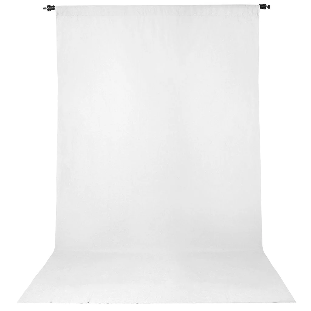 Promaster 5'x9' Wrinkle Resistant White Backdrop 2736