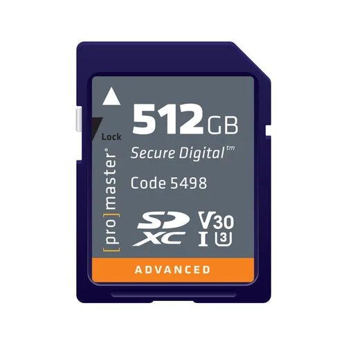 ProMaster Advanced UHS-I 512GB SDXC Card
