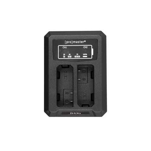 Promaster Dually Charger | USB for Nikon EN-EL14