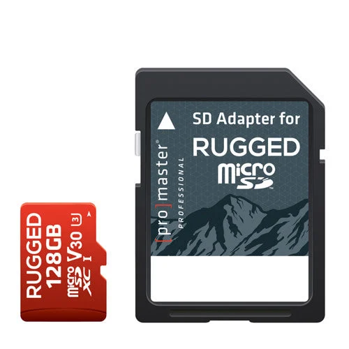 Promaster Memory Card Professional Rugged Micro SDXC - 128GB