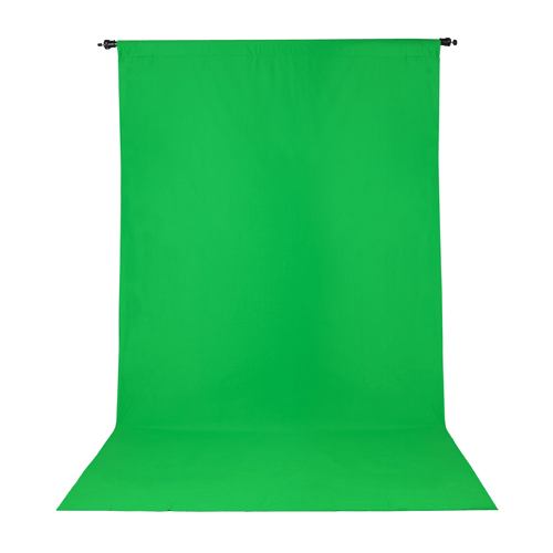 Promaster Wrinkle Resistant Backdrop 10x20 - Chroma-key Green