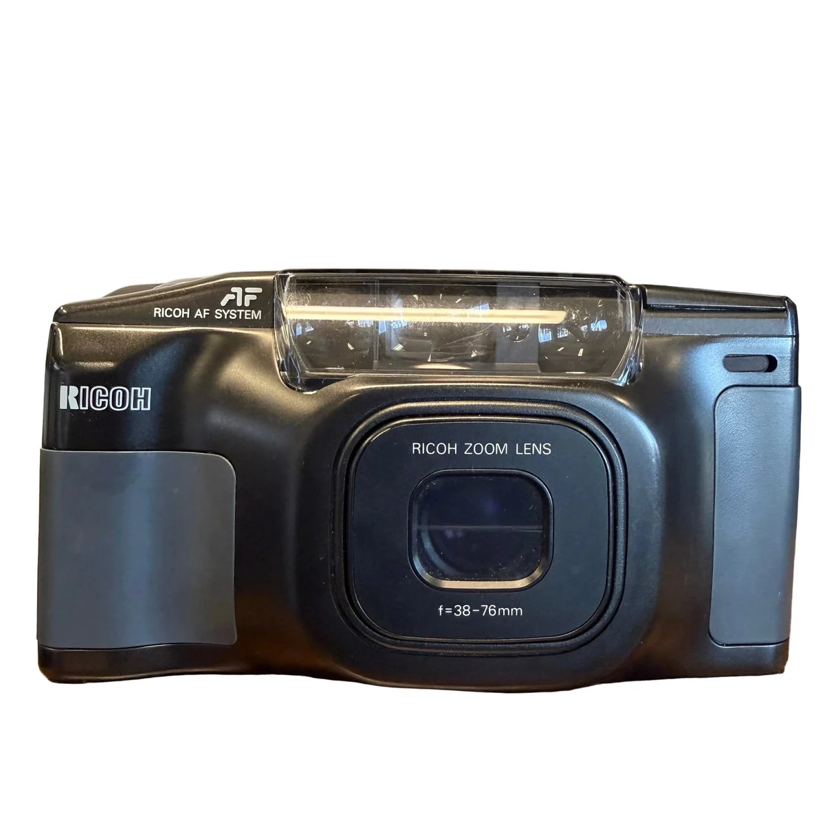 Ricoh Shotmaster Zoom – 35mm Point & Shoot Film Camera (38–76mm Zoom Lens)