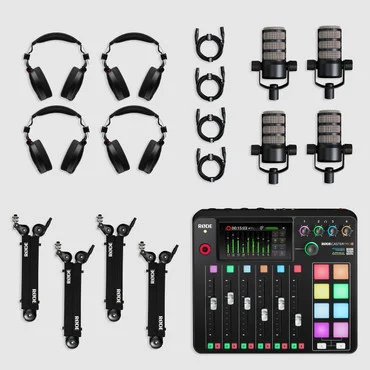 RODE Four-Person Podcasting Bundle