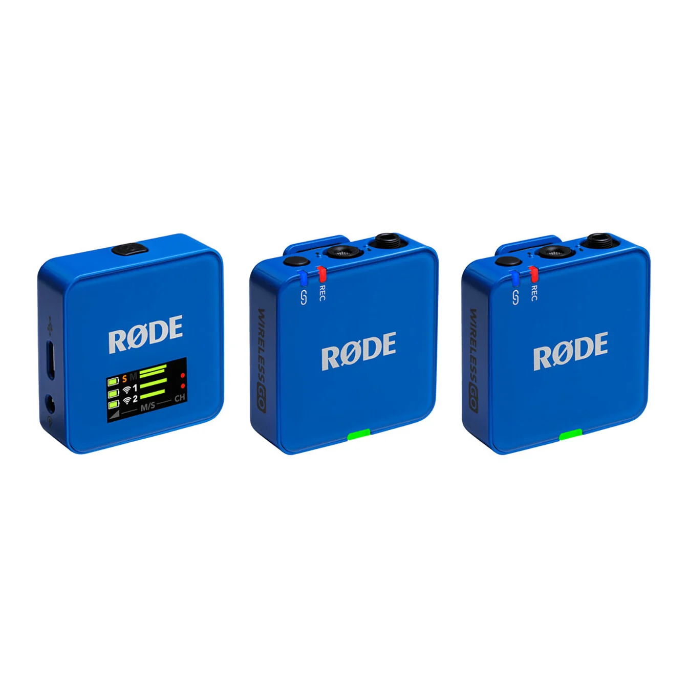 RODE Wireless GO III 2-Person Compact Digital Wireless Mic (2.4 GHz, Cobalt)