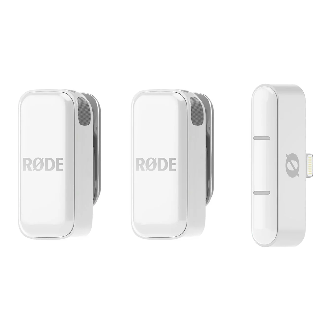 RODE Wireless Micro 2-Person Ultracompact Mic System with USB-C (2.4 GHz, White)