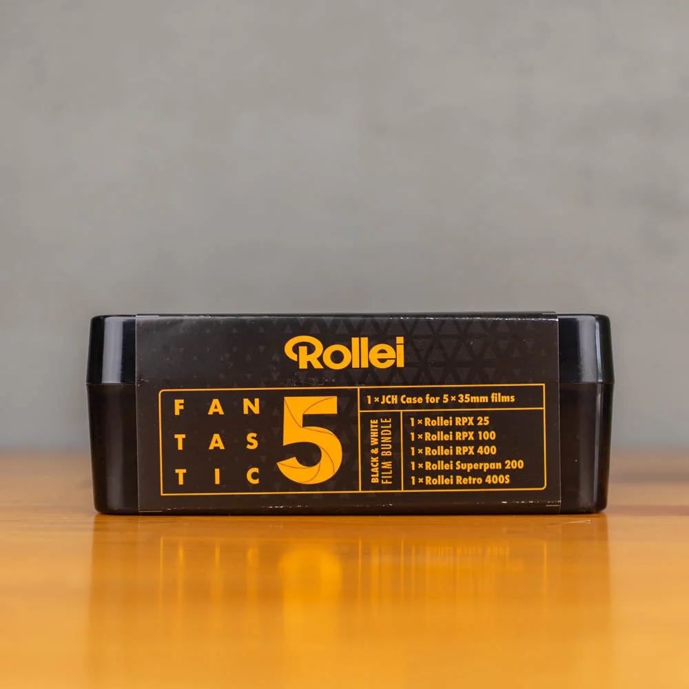 Rollei Fantastic 5 35mm B&W Bundle 5 Rolls
