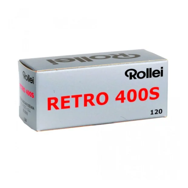 Rollei Retro 400s High Speed Black & White Negative Film - 120 Roll