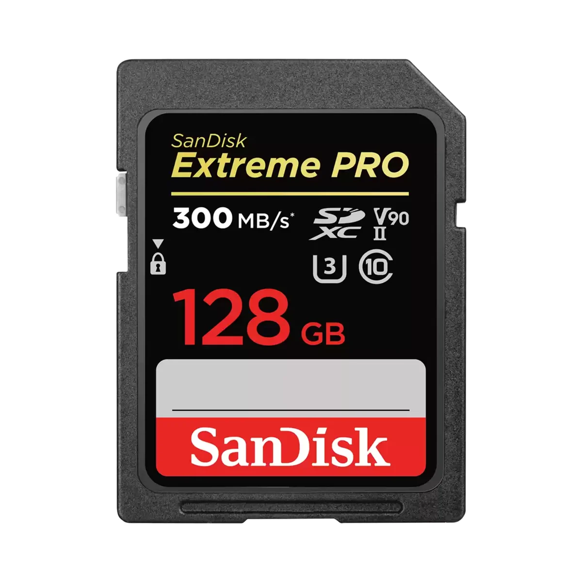 SanDisk 128GB Extreme PRO UHS-II SDXC V90 Memory Card