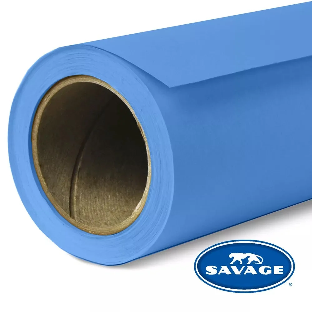Savage Seamless Background Paper - #58Studio Blue - 53" x 12yd