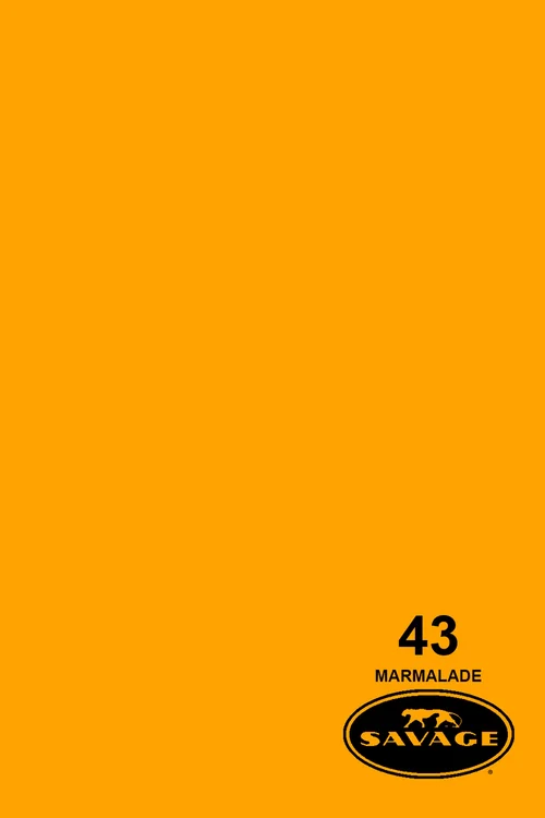 Savage Widetone Background Paper 86 Inch x 12 Yard Roll - #43 Marmalade
