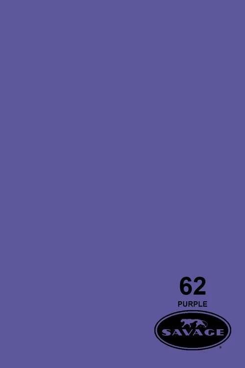 Savage Widetone Background Paper 86 Inch x 12 Yard Roll - #62 Purple