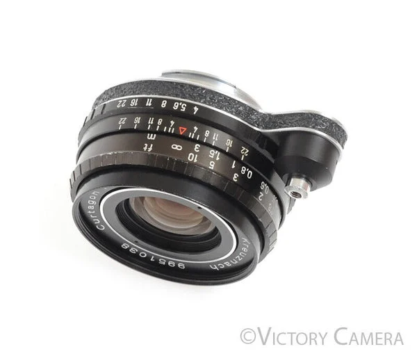 Schneider Curtagon 28mm f4 Black Wide Angle DKL Lens -Rare Button Version- [EXC]