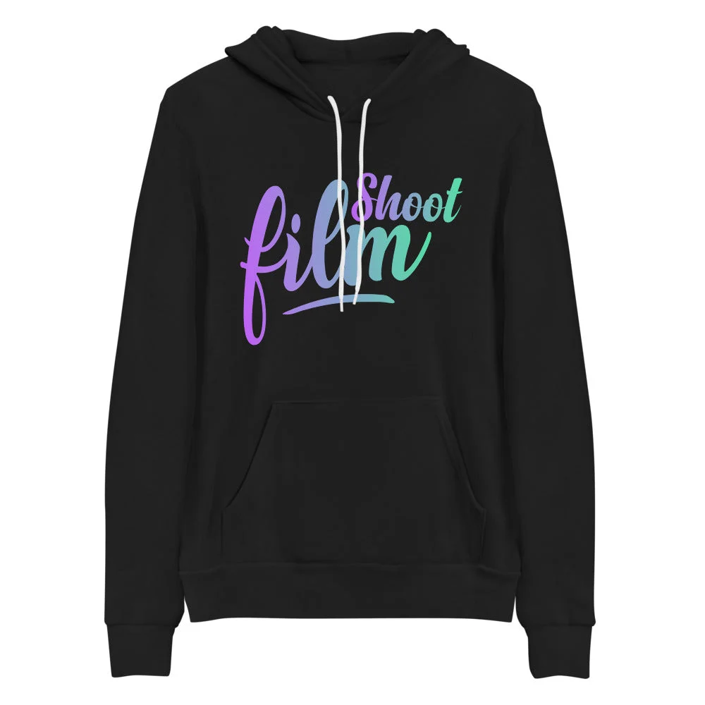 Shoot Film Color Cursive Unisex hoodie