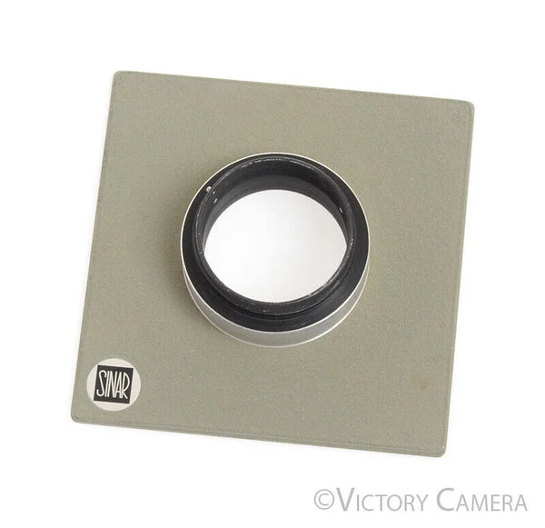 Sinar Flat Lens Board w/ Linhof Style Adapter[EXC+]