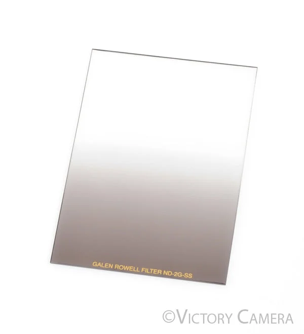 Singh-Ray 84mm x 120mm ND-2D-SS Soft Edge Graduated ND Filter -Light Marks- [Good]