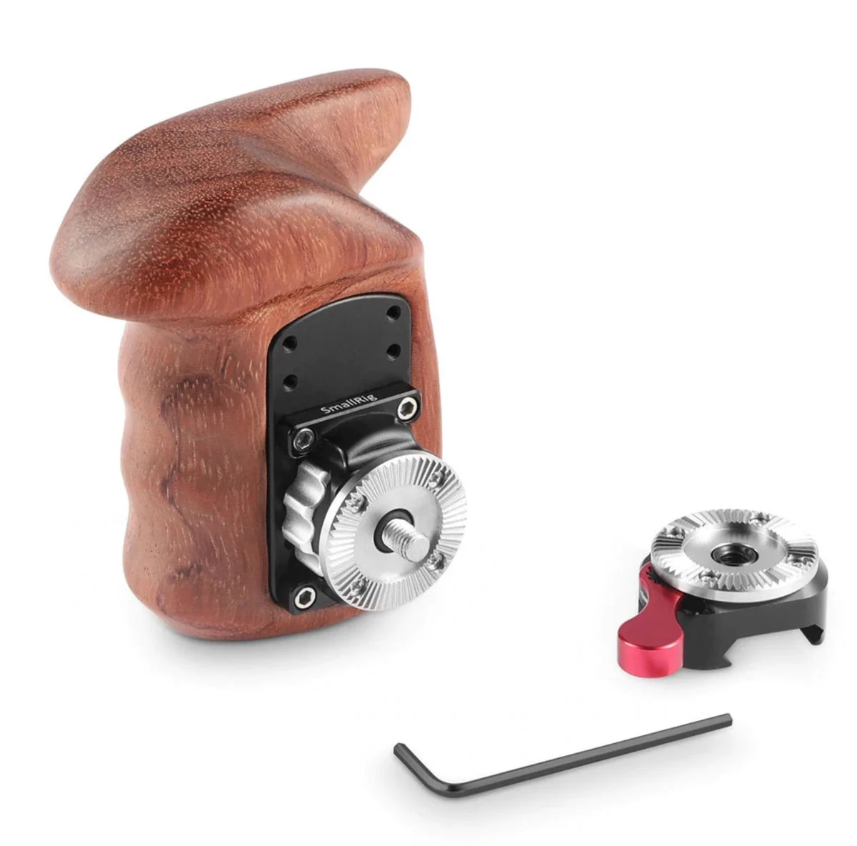 SmallRig Right Side Wooden Grip with NATO Mount 2117