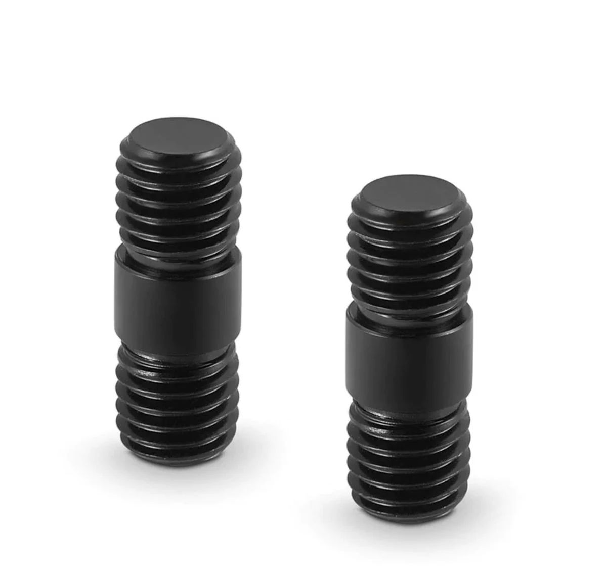 SmallRig Rod Connector with M12 Thread for 15mm Aluminum Alloy Rods (Pack of 2) - 900