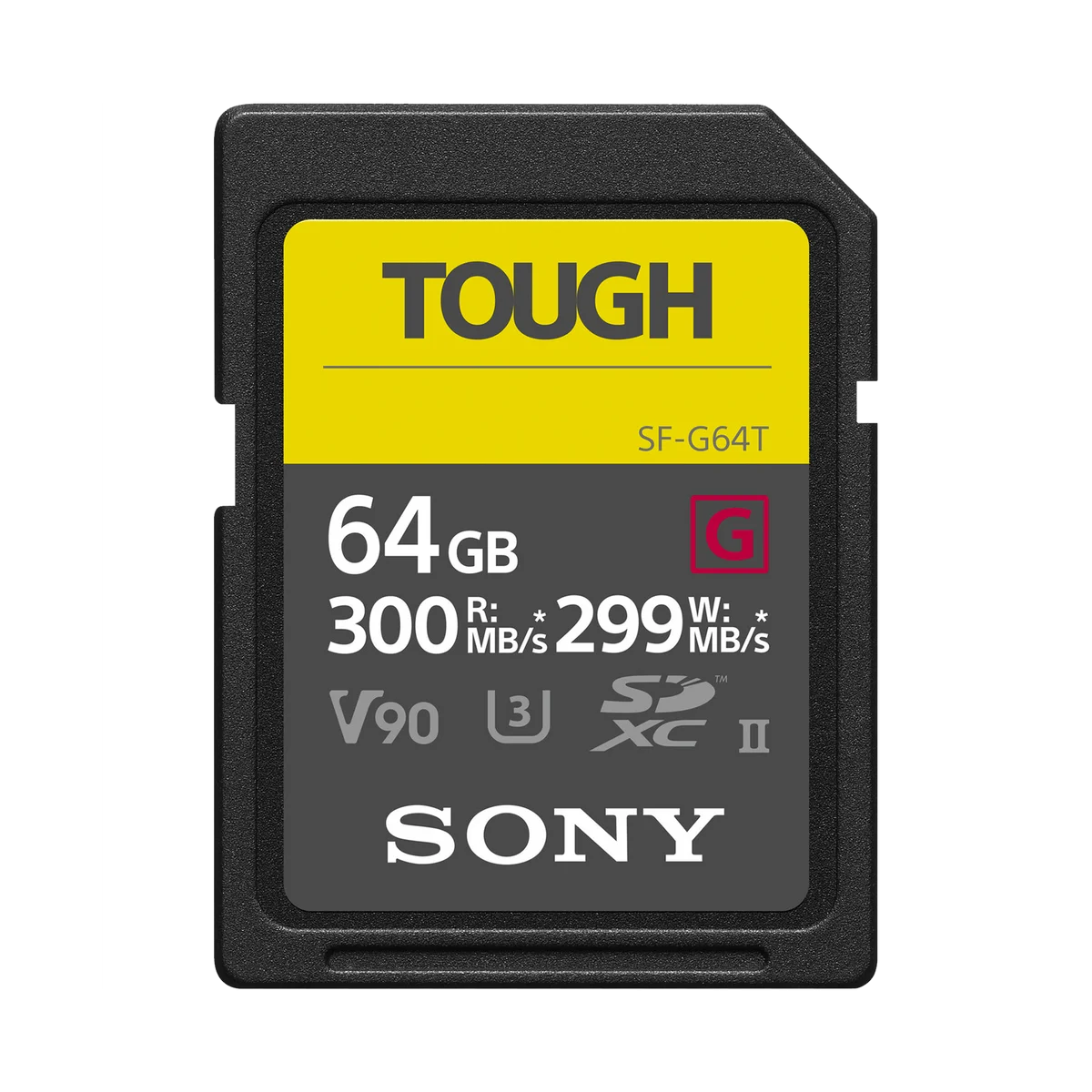Sony 64GB SF-G Tough Series UHS-II SDXC Memory Card