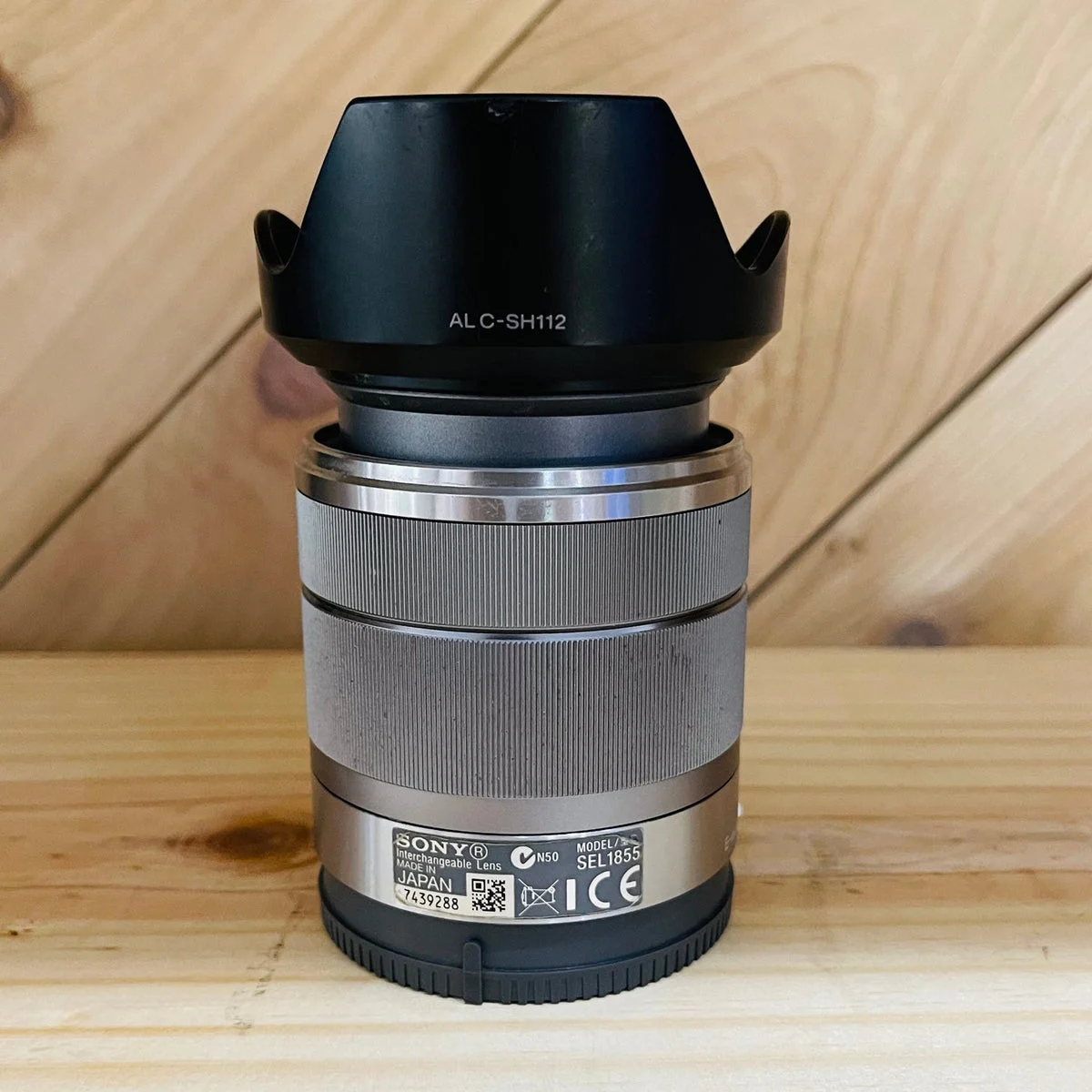 Sony E 18-55mm f/3.5-5.6 OSS Lens (Silver) USED