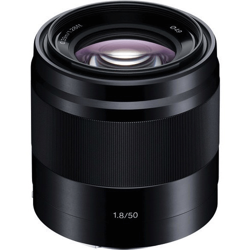 Sony E 50mm f/1.8 OSS Lens (Black)