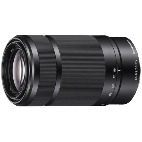 Sony E 55-210mm f/4.5-6.3 OSS Lens Black
