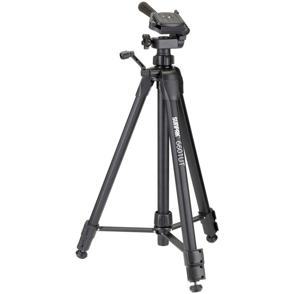 Sunpak 6601UT Tripod with 3 Way Head
