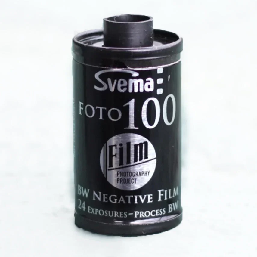 Svema Foto 100 Black and White Negative Film - 35mm Roll Film