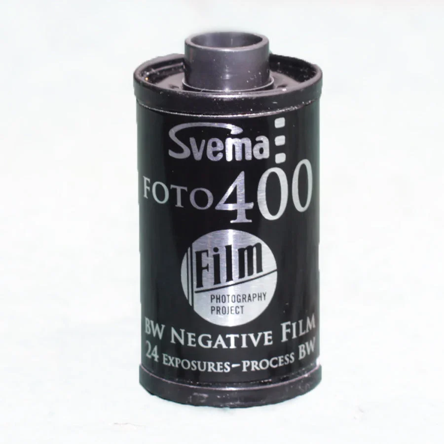 Svema Foto 400 Black and White Negative Film - 35mm Roll Film - 24 Exposure