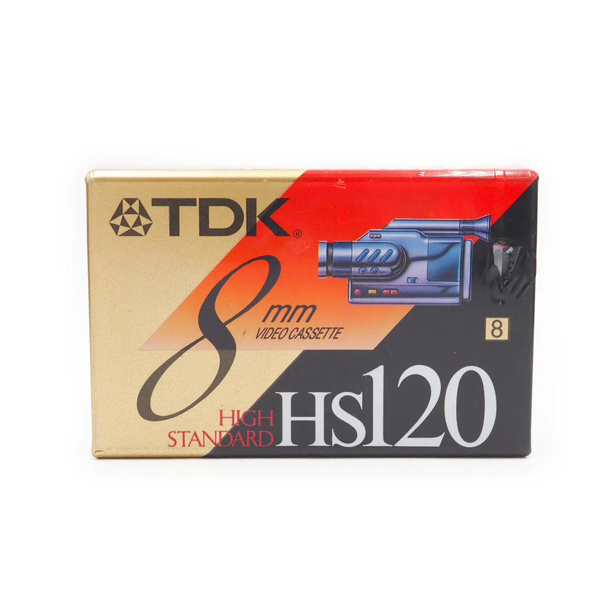 TDK 8 mm Video Cassette High Standard 120