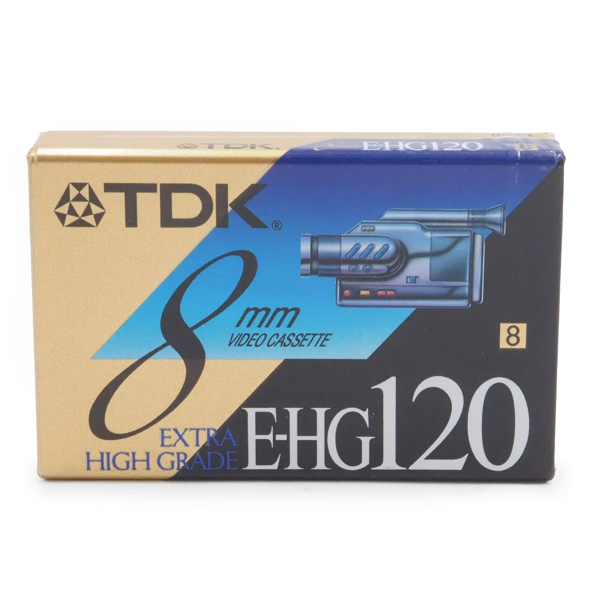 TDK 8mm E-HG 120 Minute Video Cassette Tape