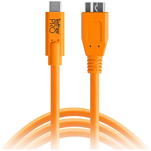 Tether Tools TetherPro USB Type-C Male to Micro-USB 3.0 Type-B Male Cable 15'