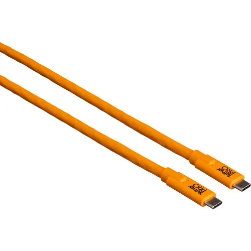 Tether Tools USB-C to USB-C - 10', Orange