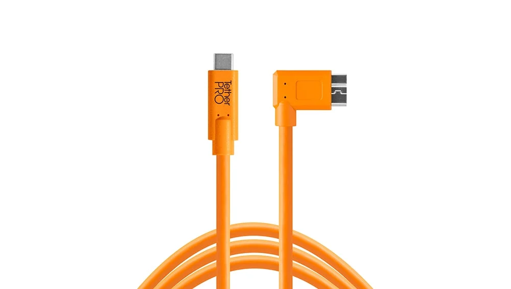 TetherPro USB-C 3.0 Micro-B Right Angle
