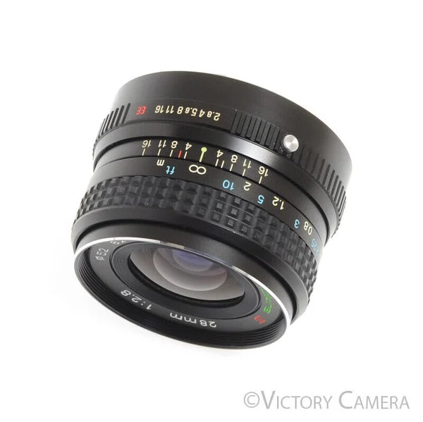 Tokina RMC 28mm f2.8 Wide Angle Prime Lens for Konica AR-mount [EXC-]