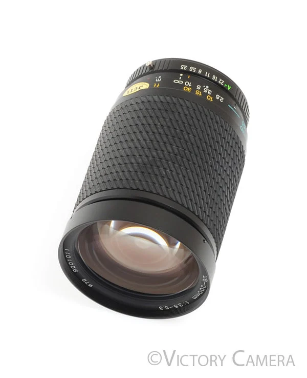 Tokina SZ-X 28-200mm f3.5-5.3 Manual Focus Zoom Lens for Pentax K Mount[EXC+]