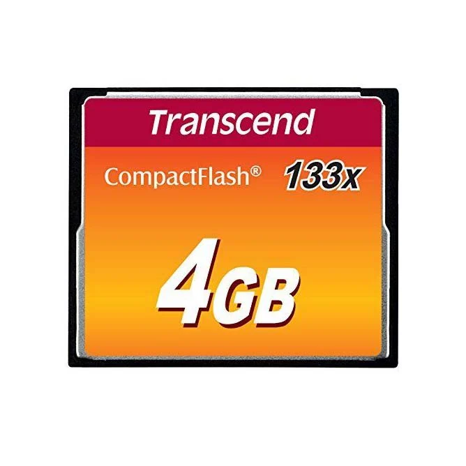 Transcend 4GB Compact Flash Memory Card